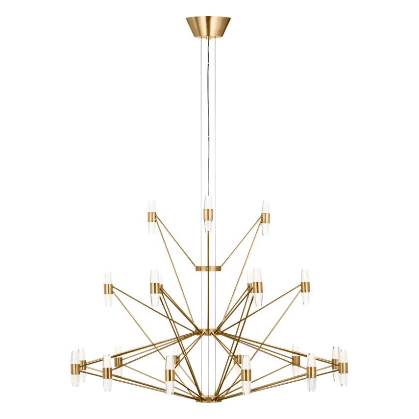 Lassell Three Tier Tall X-Large Chandelier