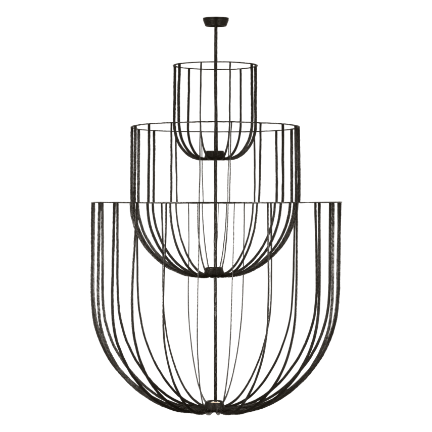 Sanchi Grande Three Tier Chandelier