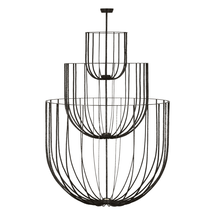 Sanchi Grande Three Tier Chandelier