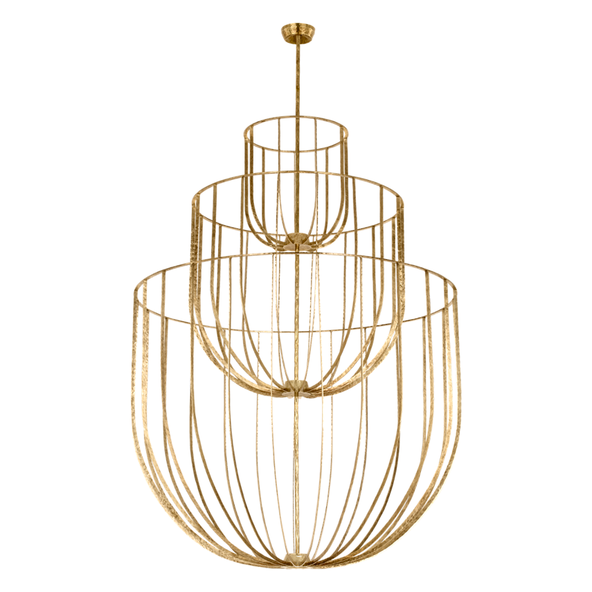 Sanchi Grande Three Tier Chandelier