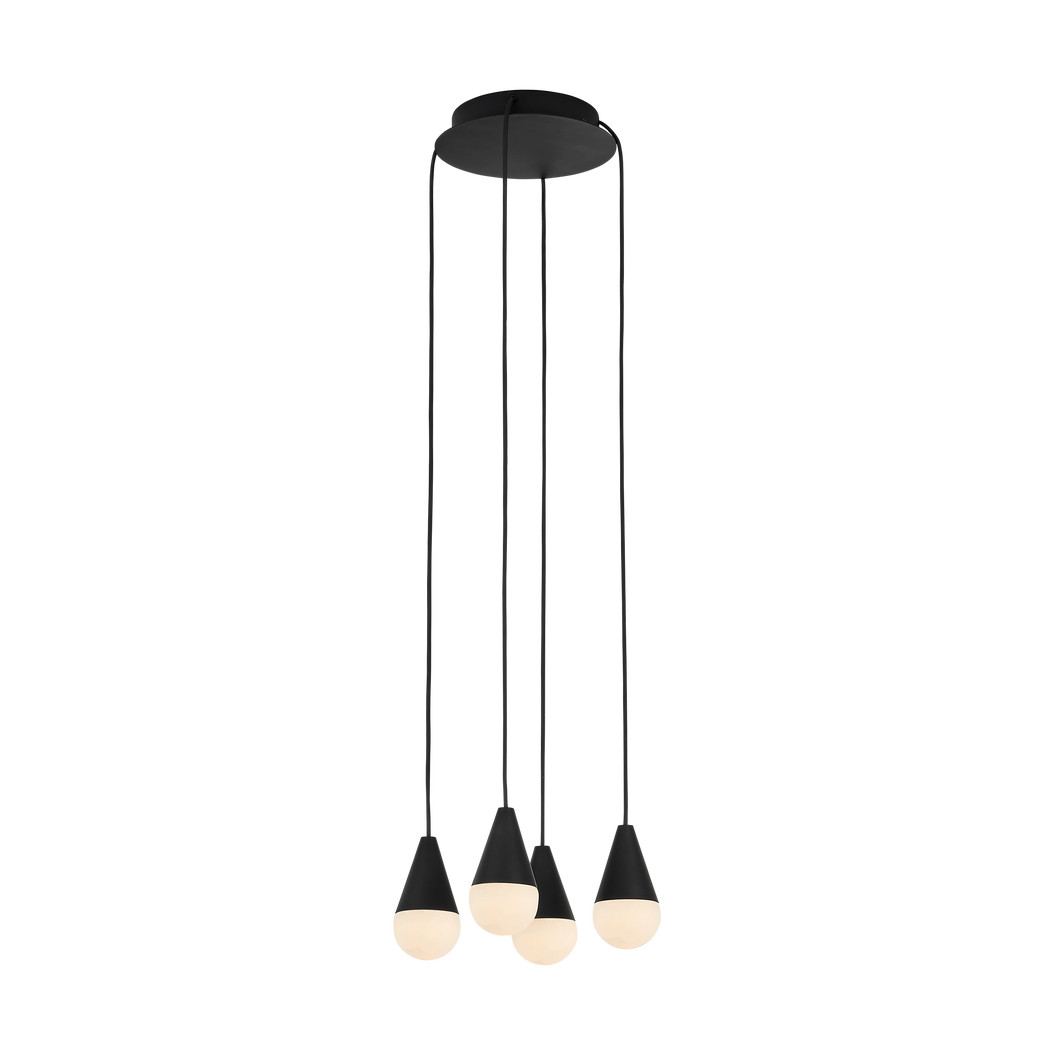 Cupola Alabaster 4-Light Chandelier