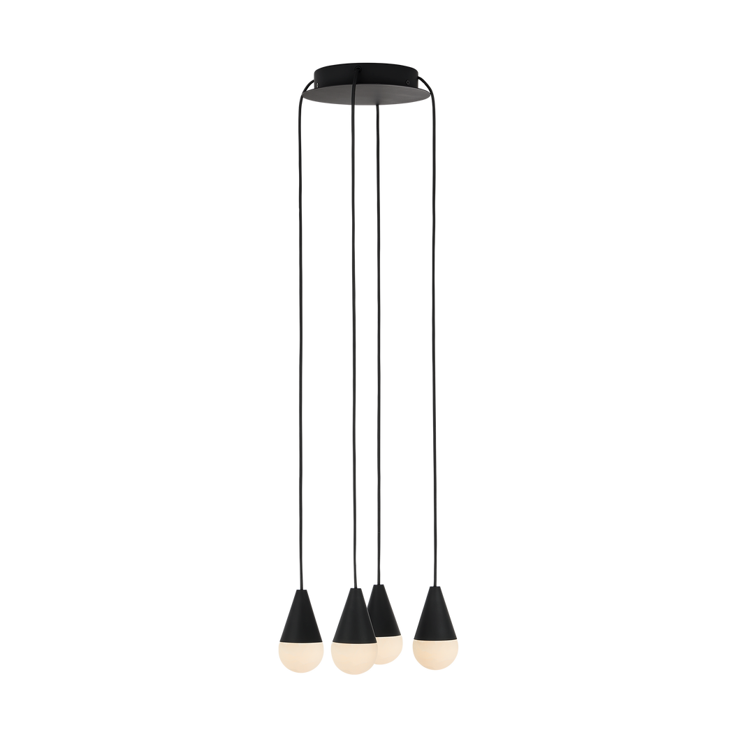 Cupola Alabaster 4-Light Chandelier