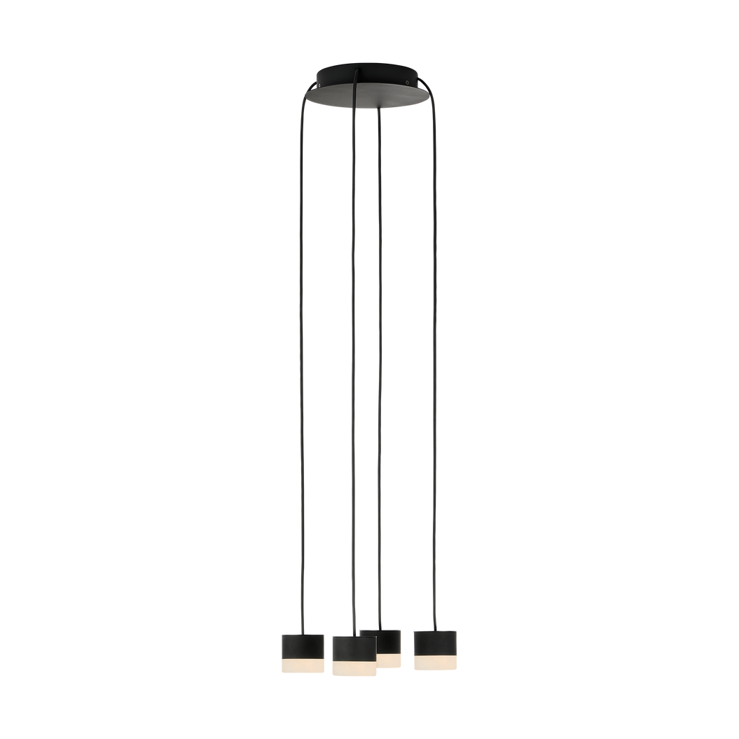 Gable Alabaster 4-Light Chandelier