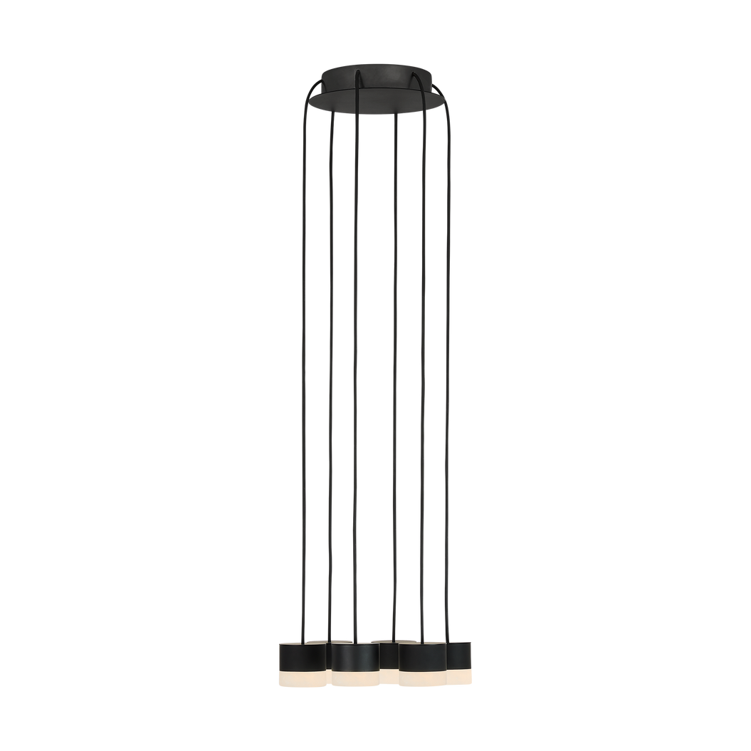 Gable Alabaster 6-Light Chandelier