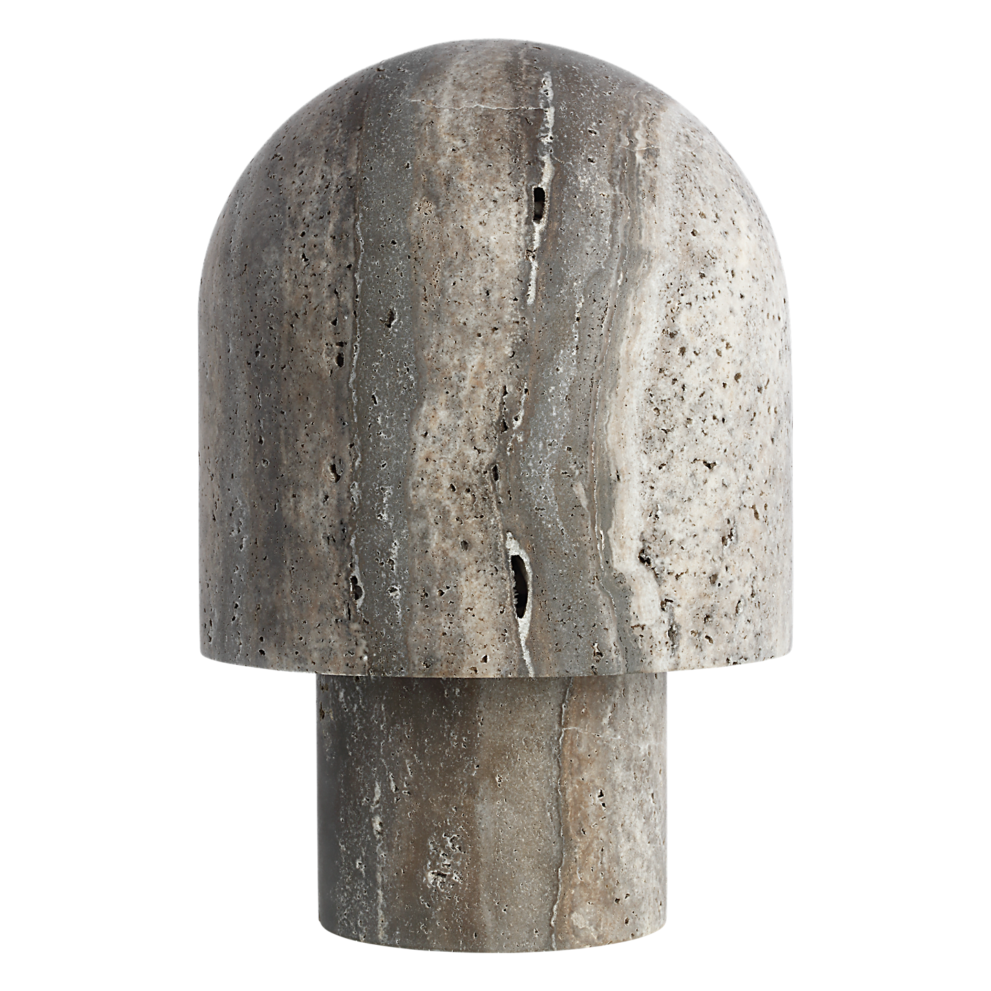 Kennett Small Travertine Table Lamp