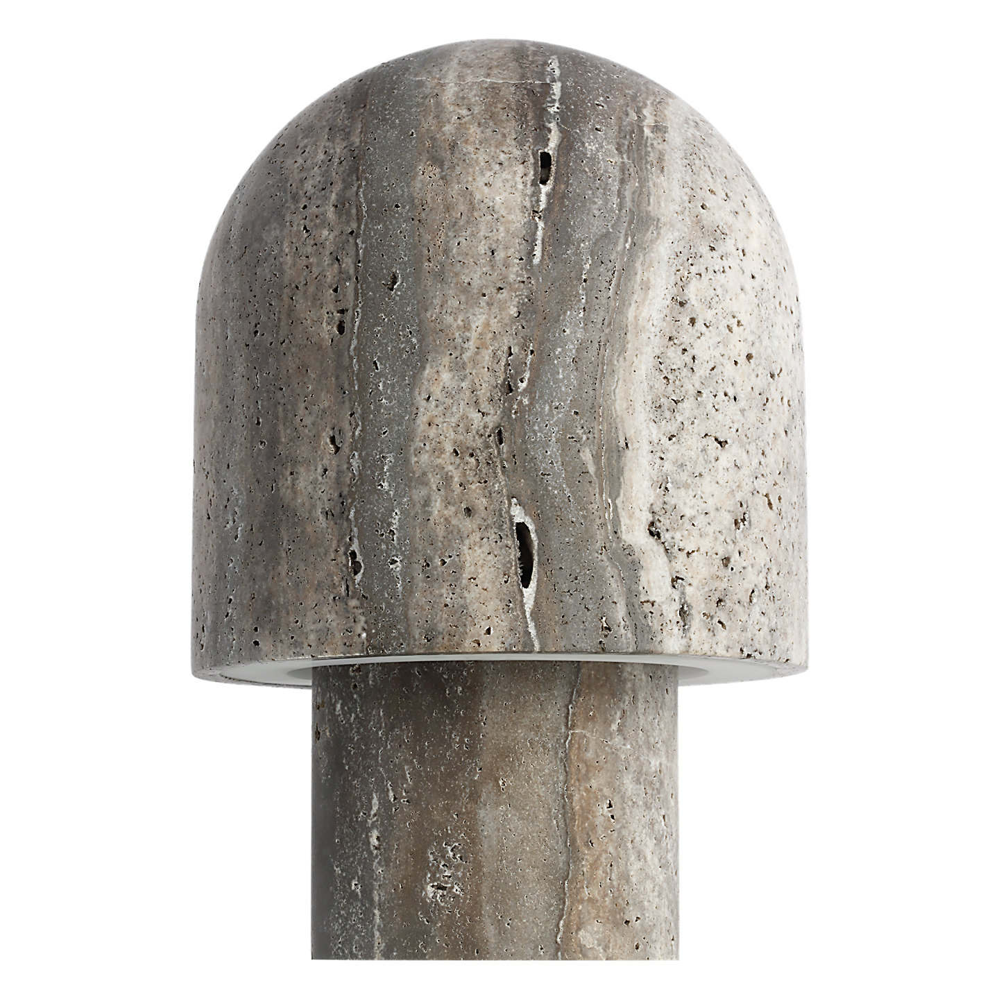 Kennett Small Travertine Table Lamp