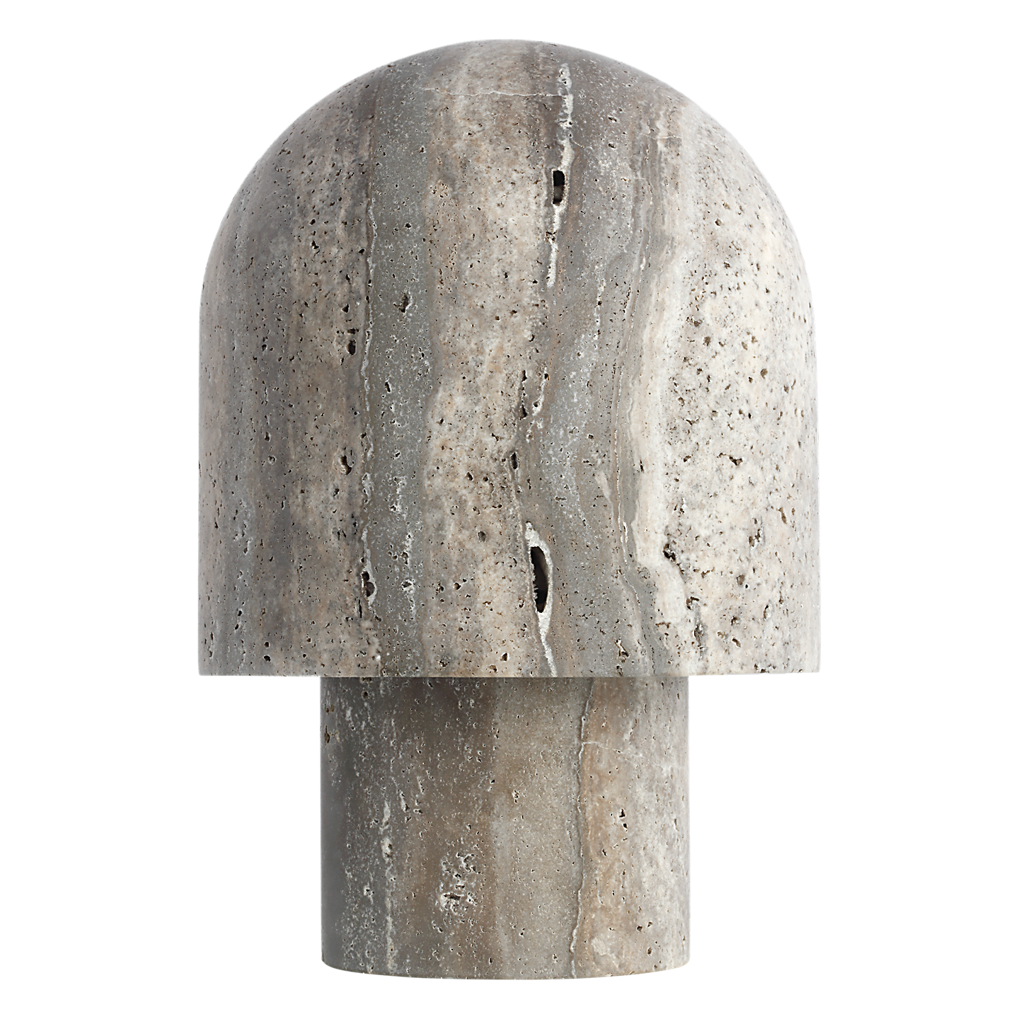 Kennett Small Travertine Table Lamp