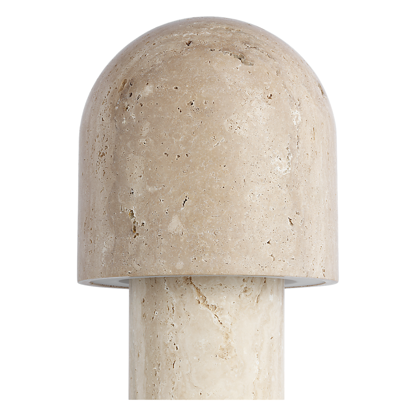 Kennett Small Travertine Table Lamp