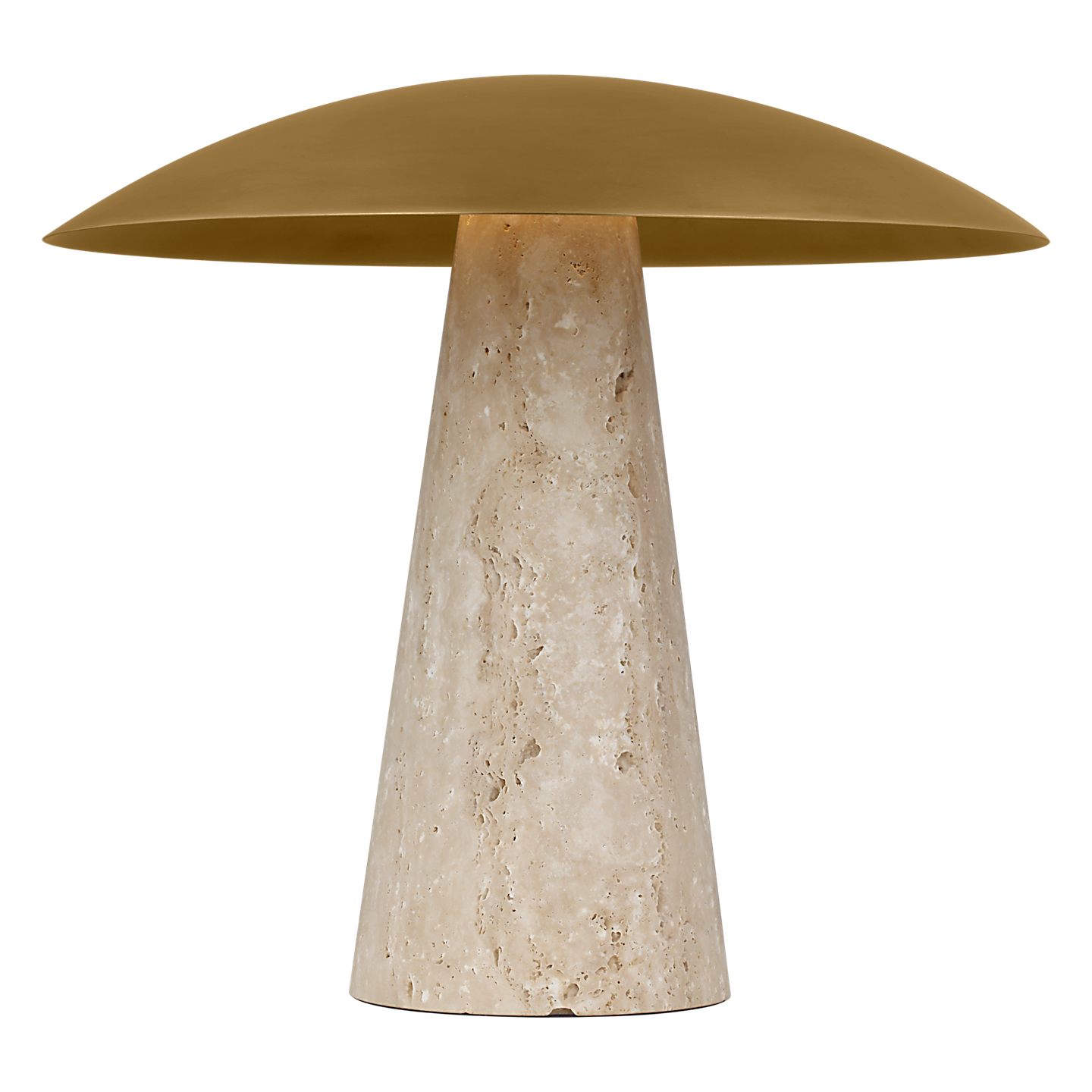 Aegis Medium Travertine Table Lamp