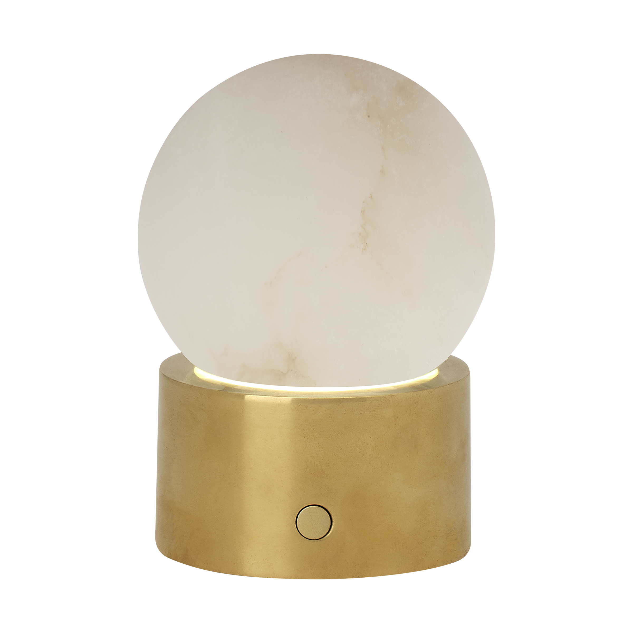 Mina Alabaster Accent Rechargeable Table Lamp