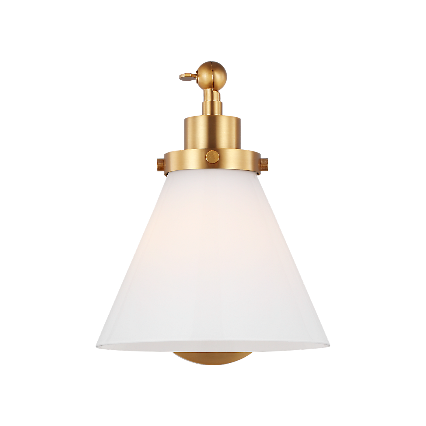 Visual Comfort Wellfleet One-Arm Cone Sconce