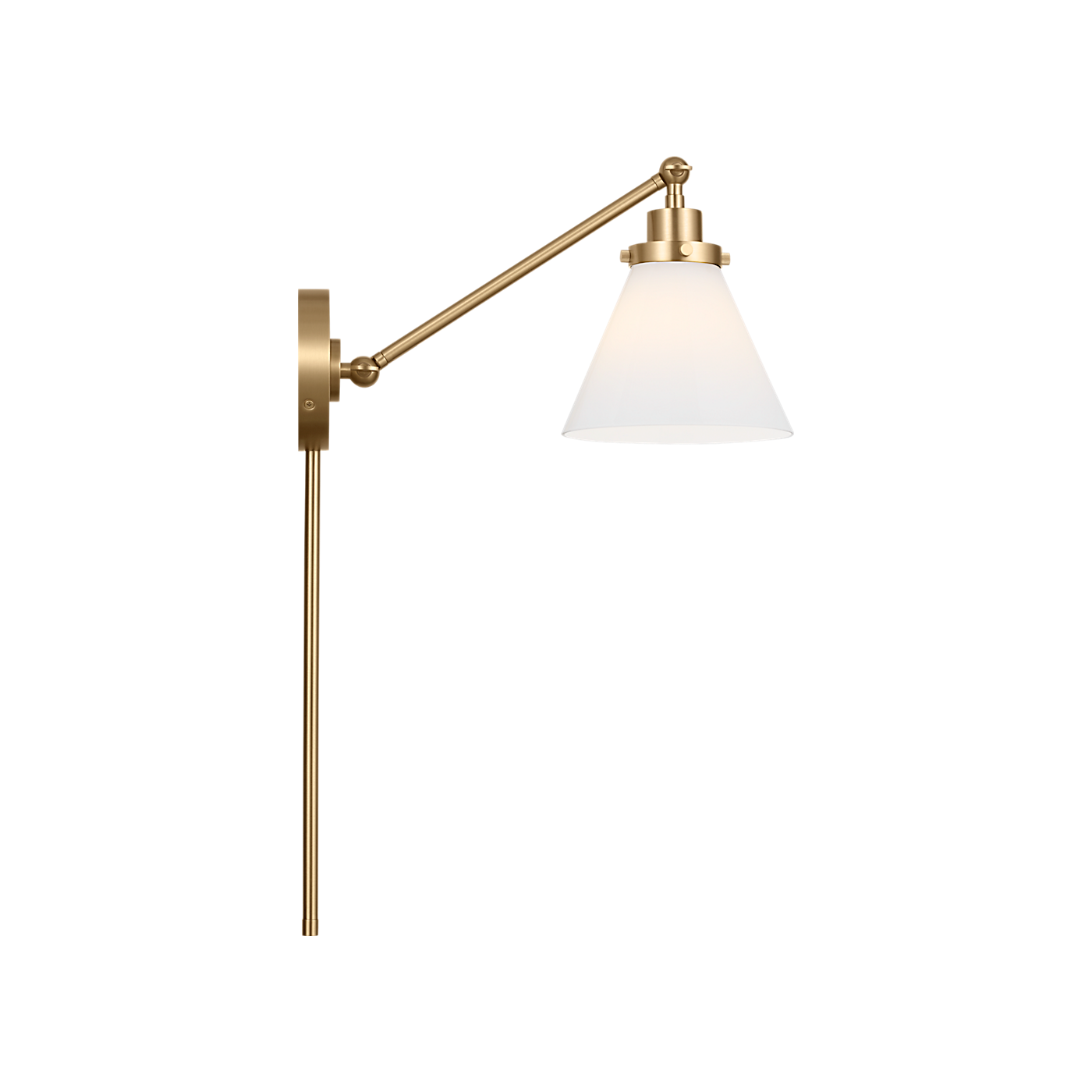 Visual Comfort Wellfleet One-Arm Cone Sconce