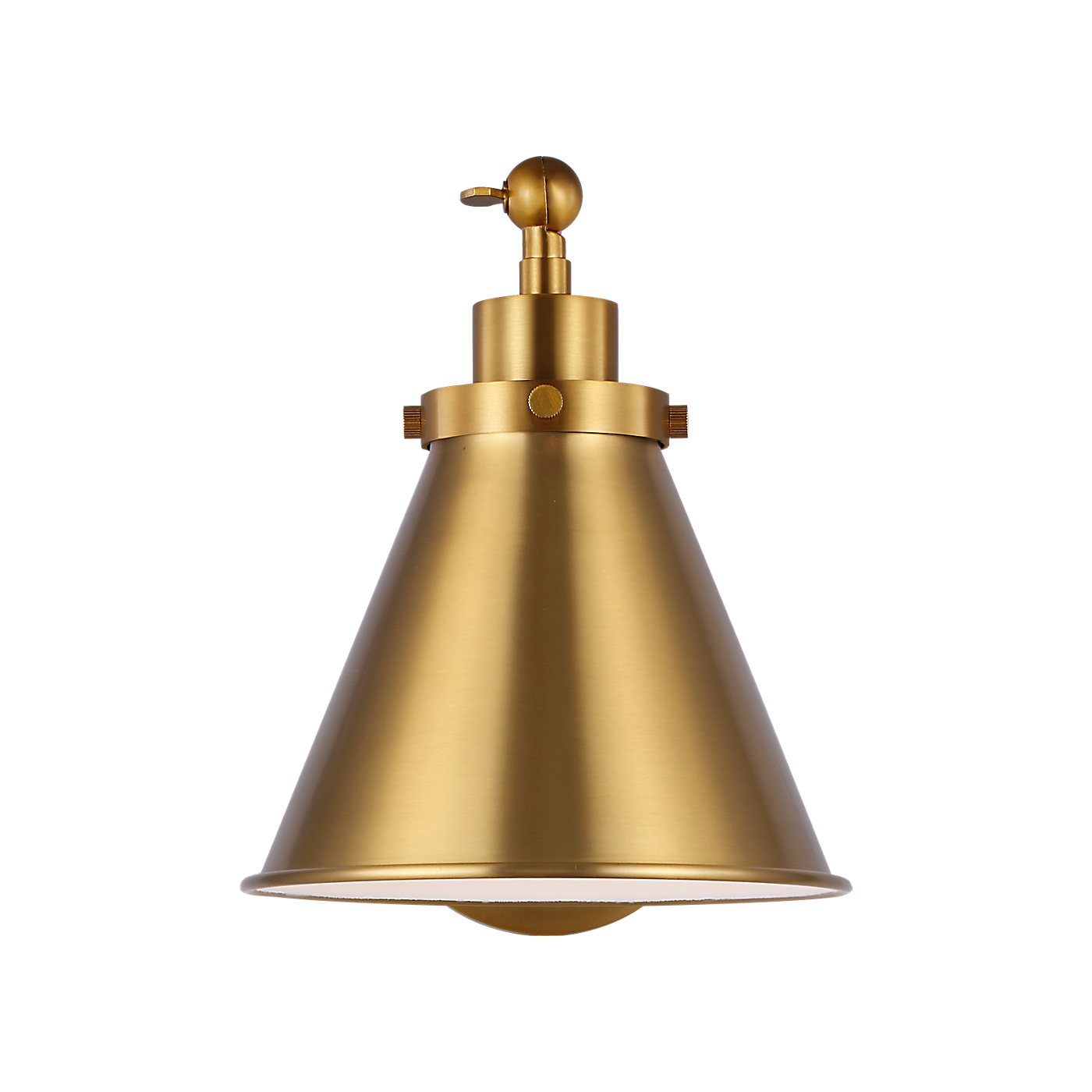 Visual Comfort Wellfleet One-Arm Cone Sconce