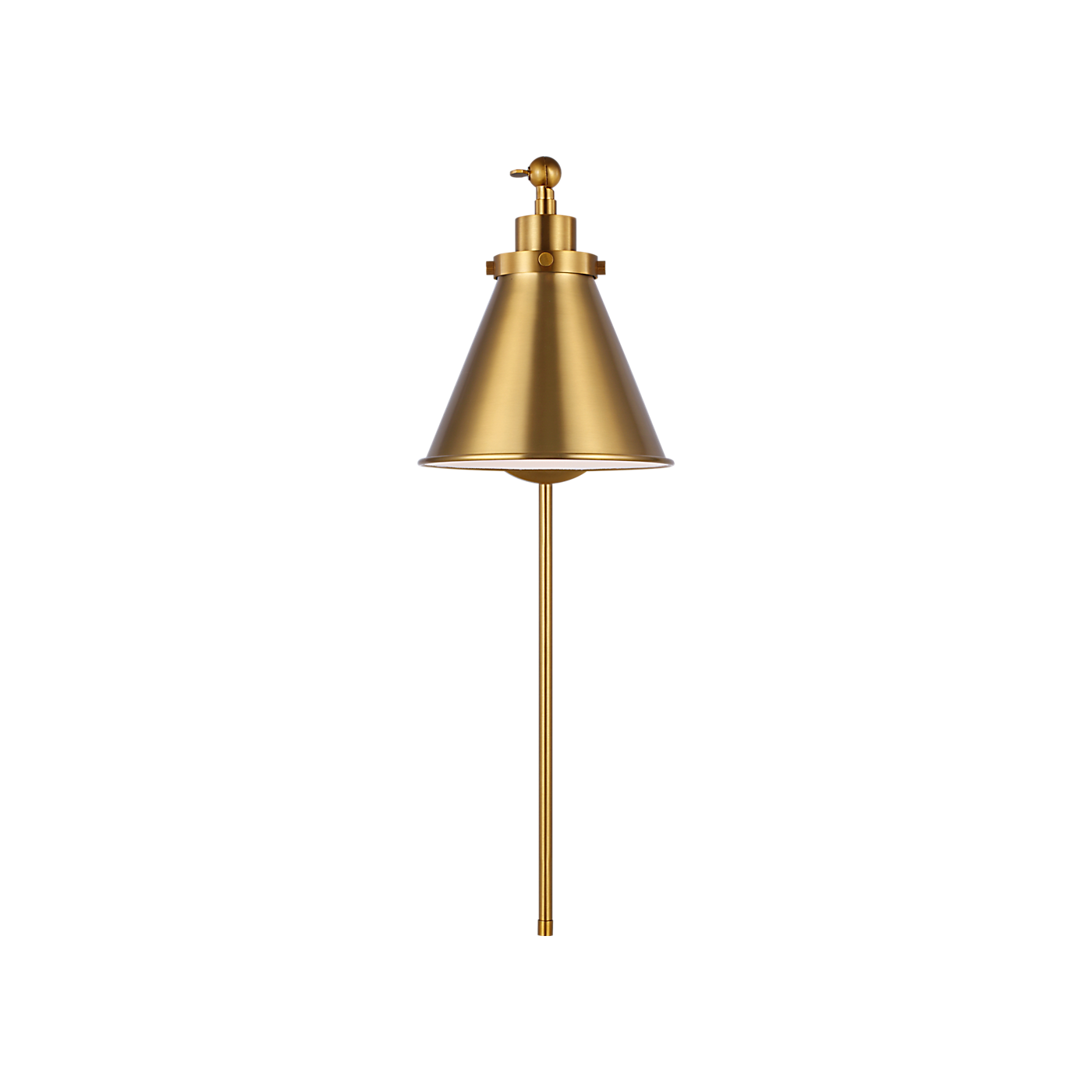 Visual Comfort Wellfleet One-Arm Cone Sconce