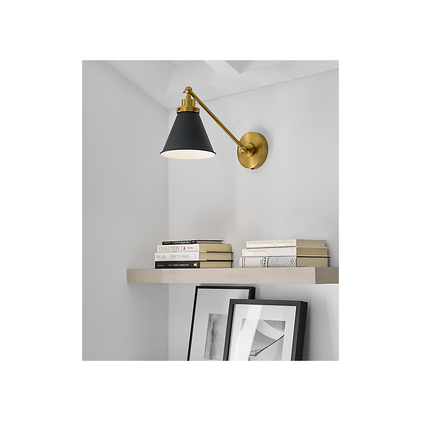 Visual Comfort Wellfleet One-Arm Cone Sconce