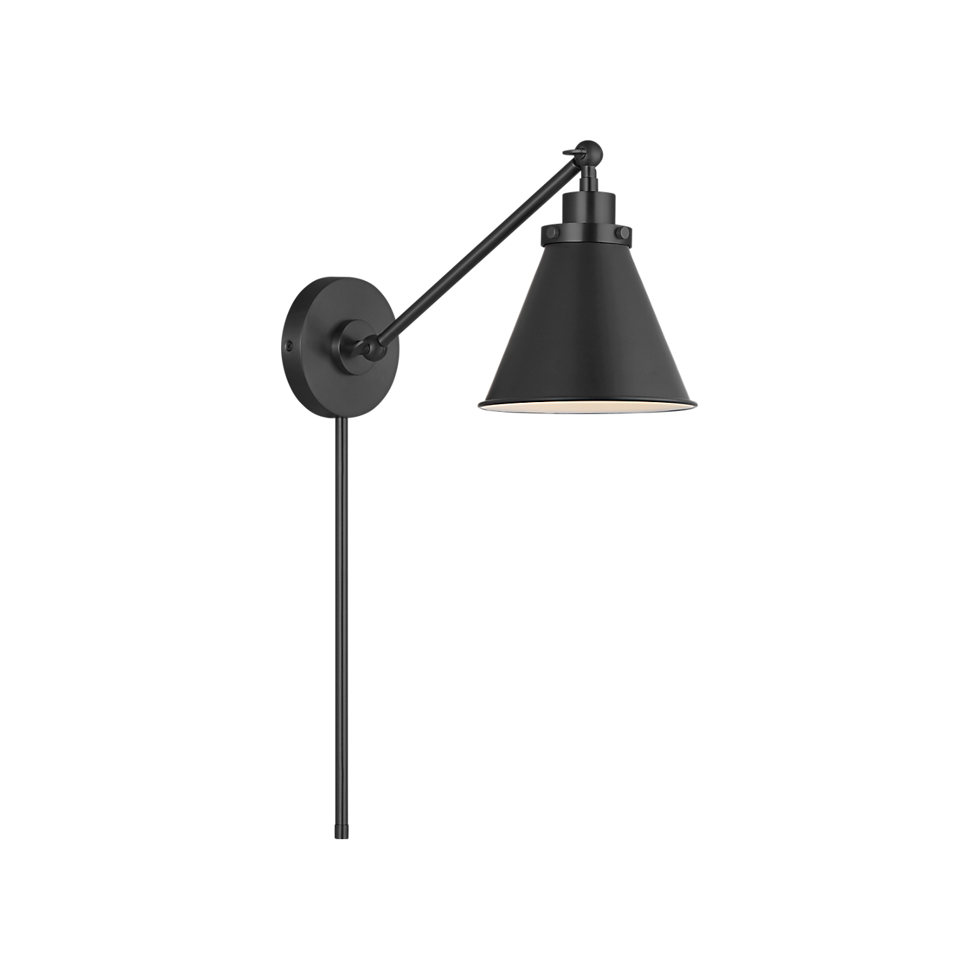 Visual Comfort Wellfleet One-Arm Cone Sconce