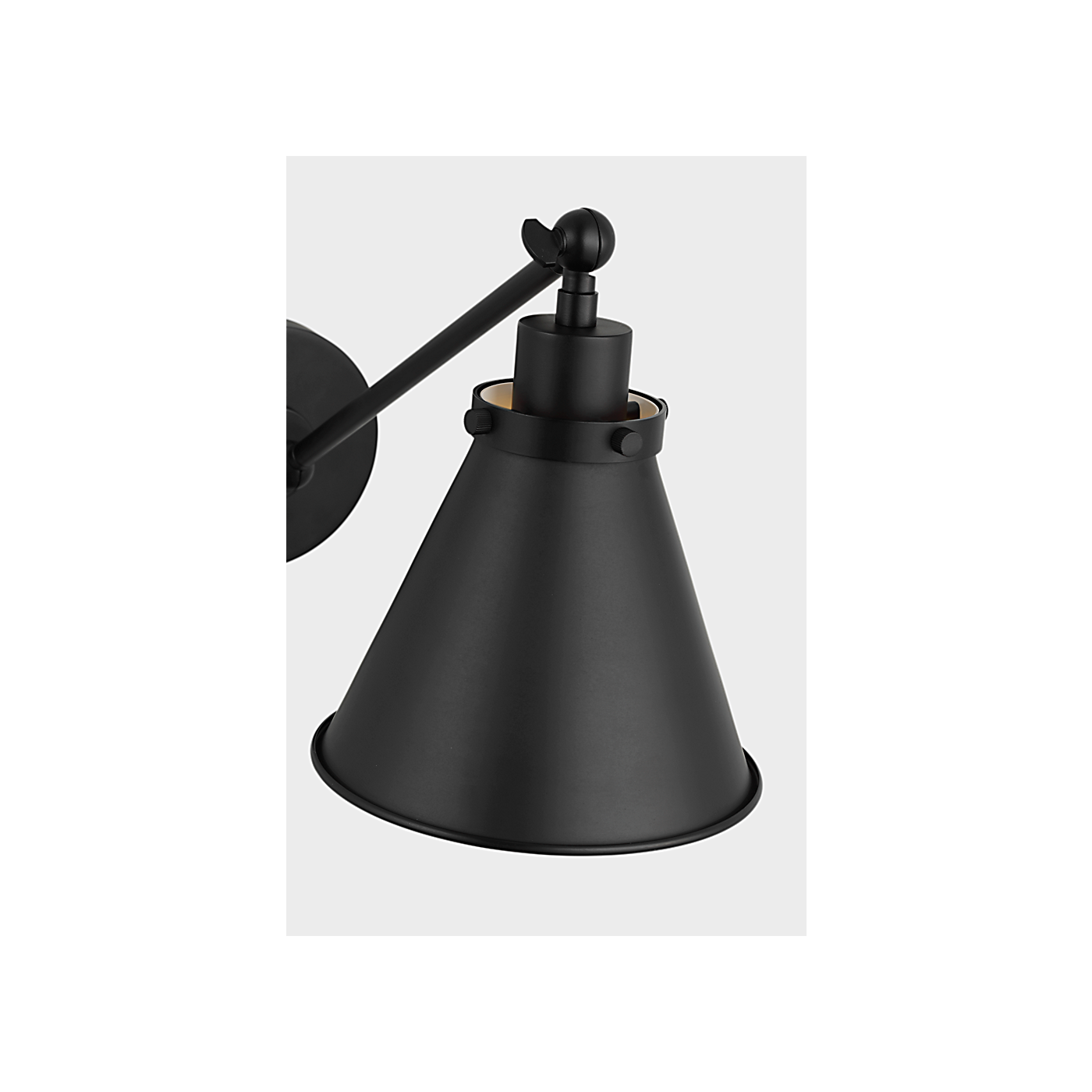 Visual Comfort Wellfleet One-Arm Cone Sconce