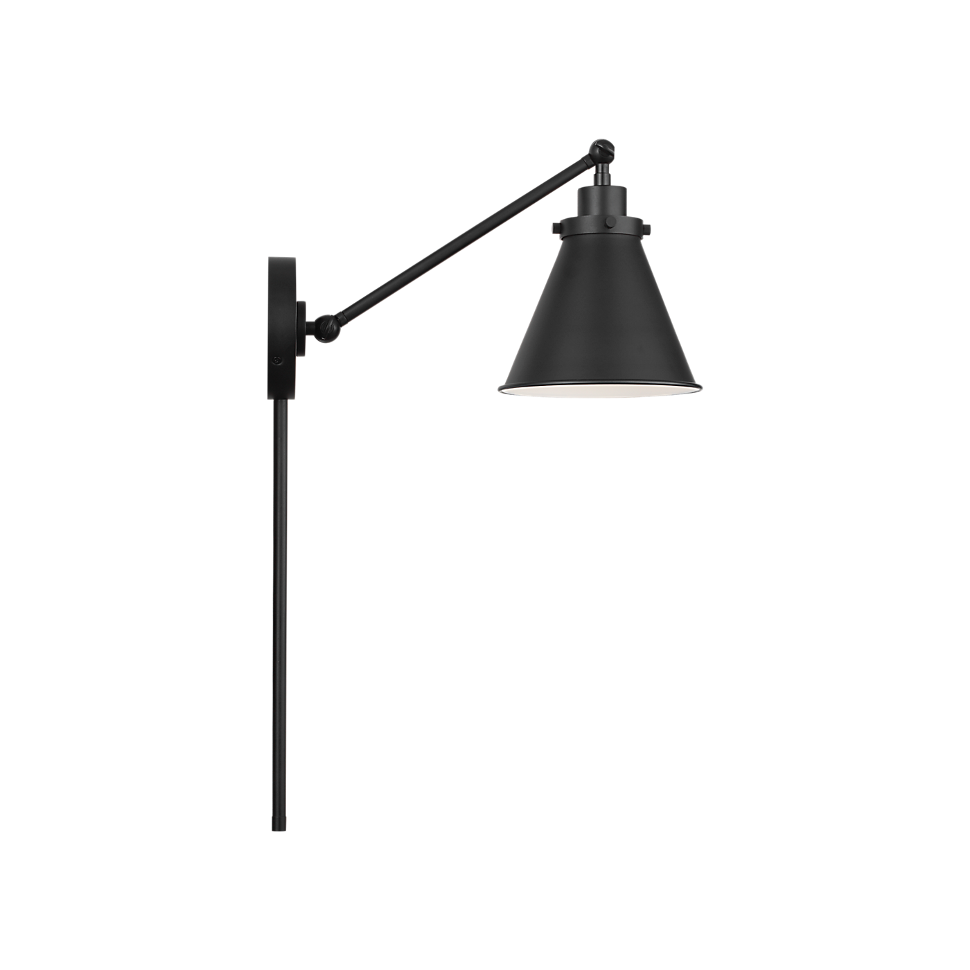 Visual Comfort Wellfleet One-Arm Cone Sconce