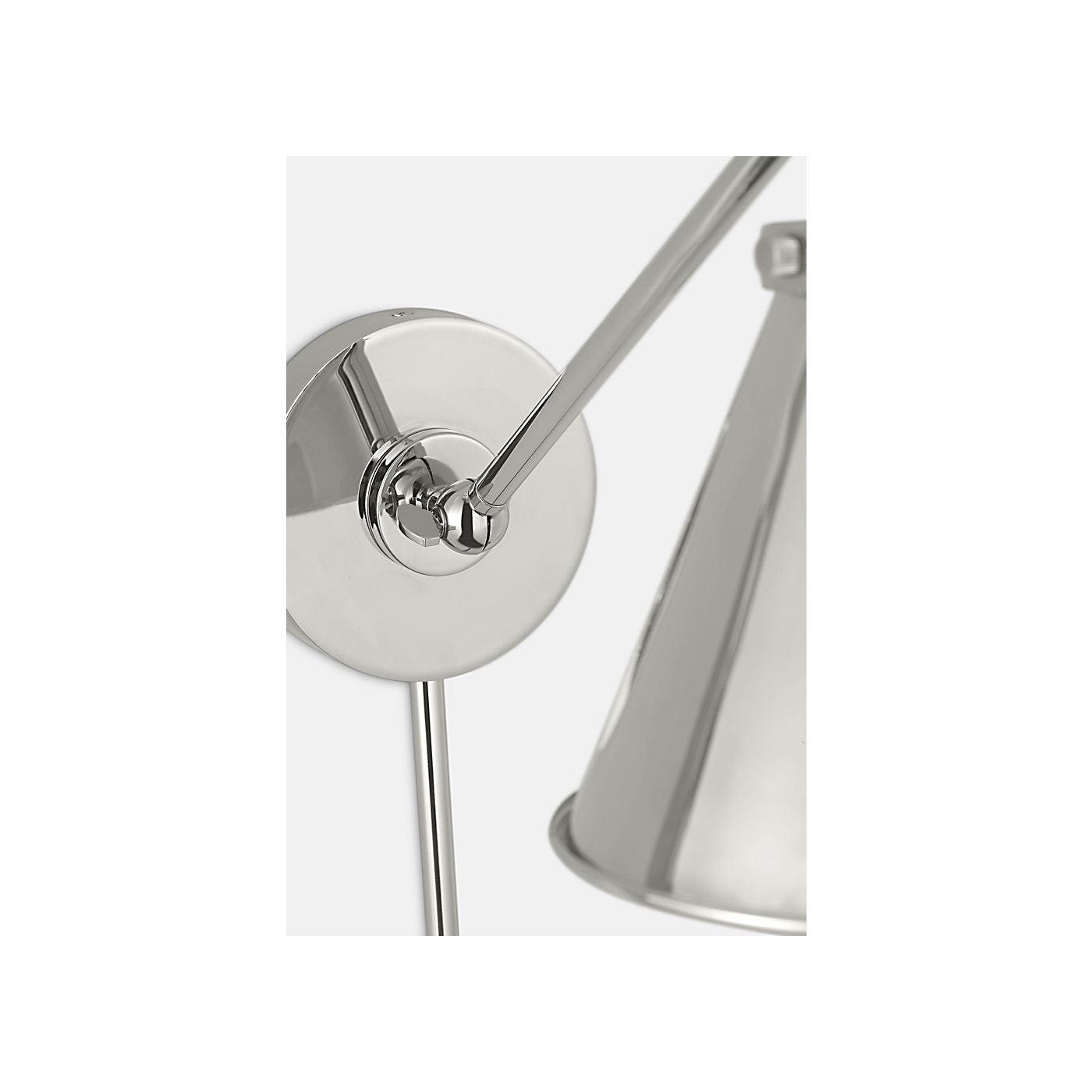 Visual Comfort Wellfleet One-Arm Cone Sconce
