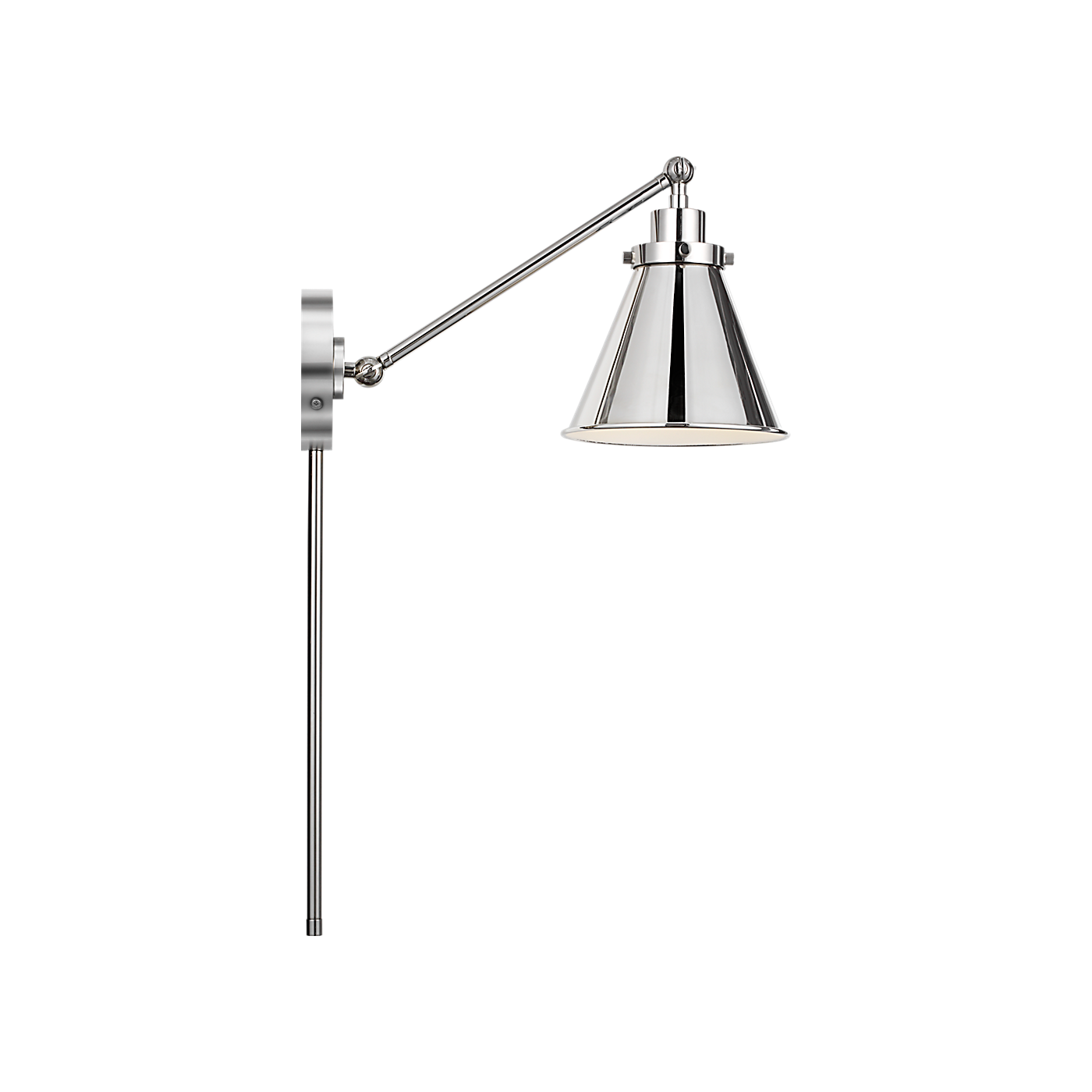Visual Comfort Wellfleet One-Arm Cone Sconce