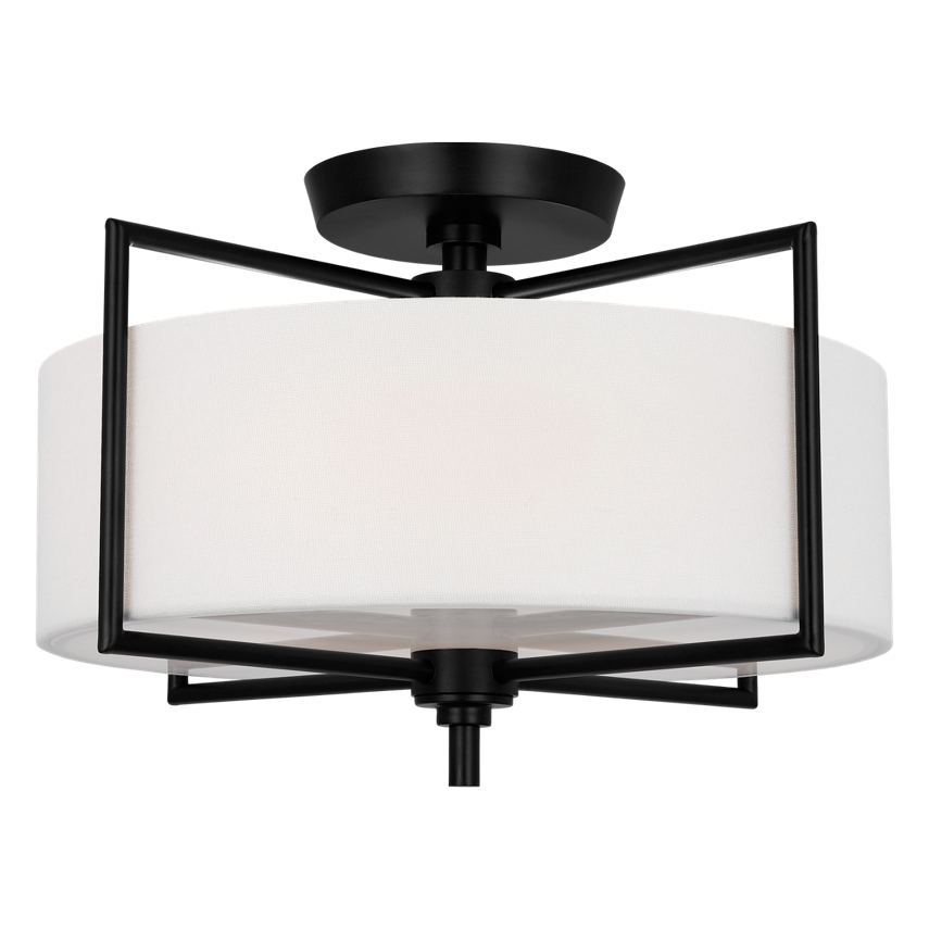 Perno Medium Semi Flush Mount