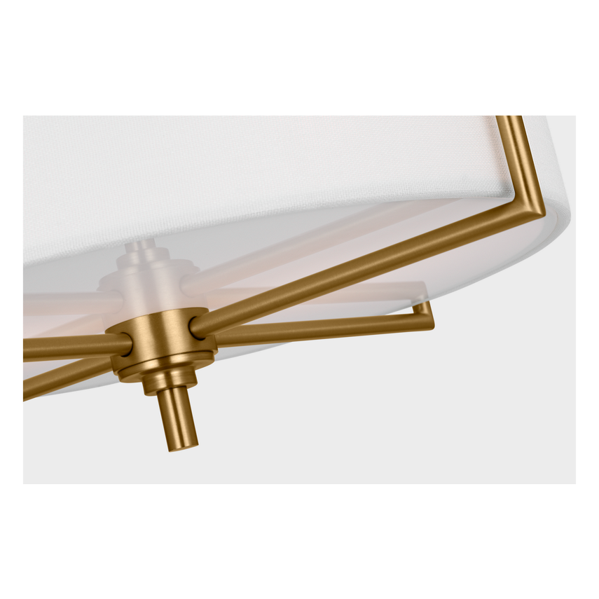 Perno Medium Semi Flush Mount