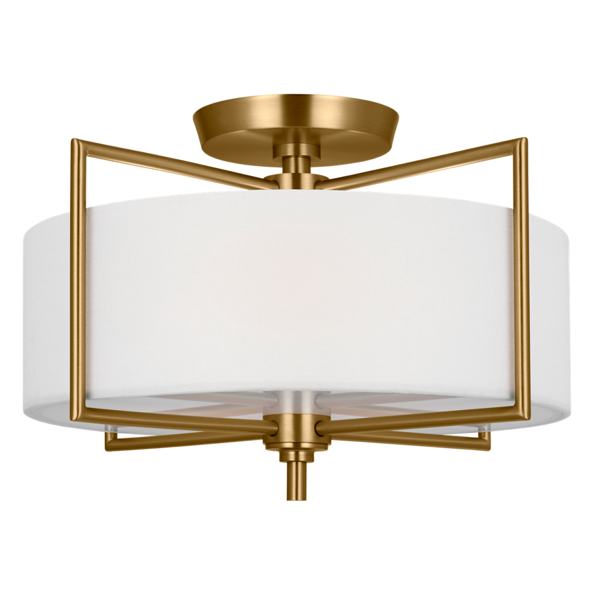 Perno Medium Semi Flush Mount
