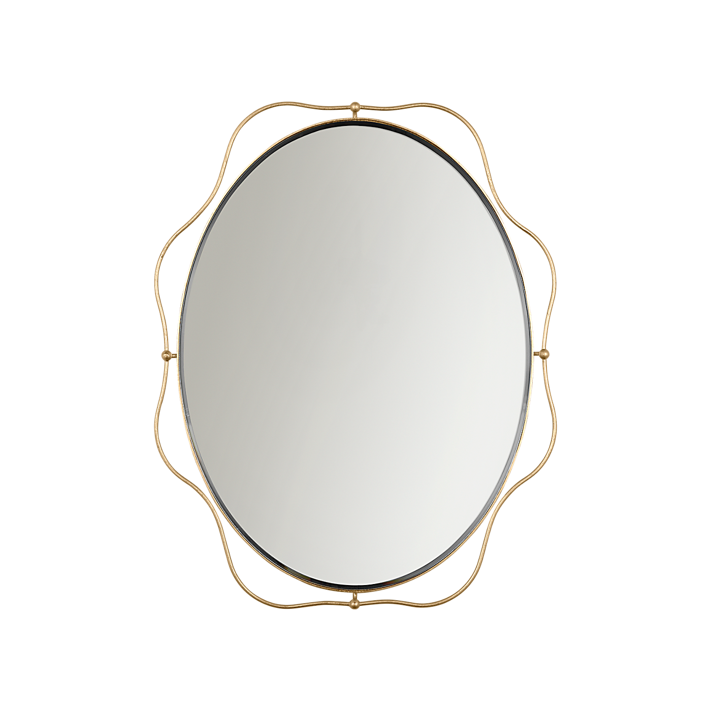Visual Comfort Sargasso 24 x 30 Oval Mirror