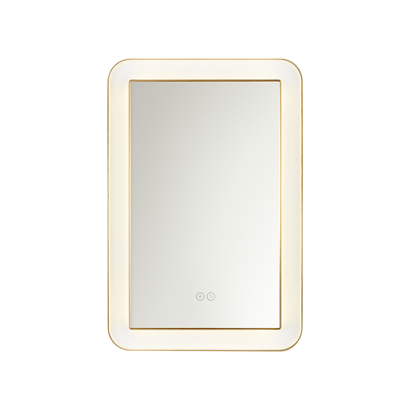 Visual Comfort Chopin 18" x 27" Rectangular Illuminated Mirror