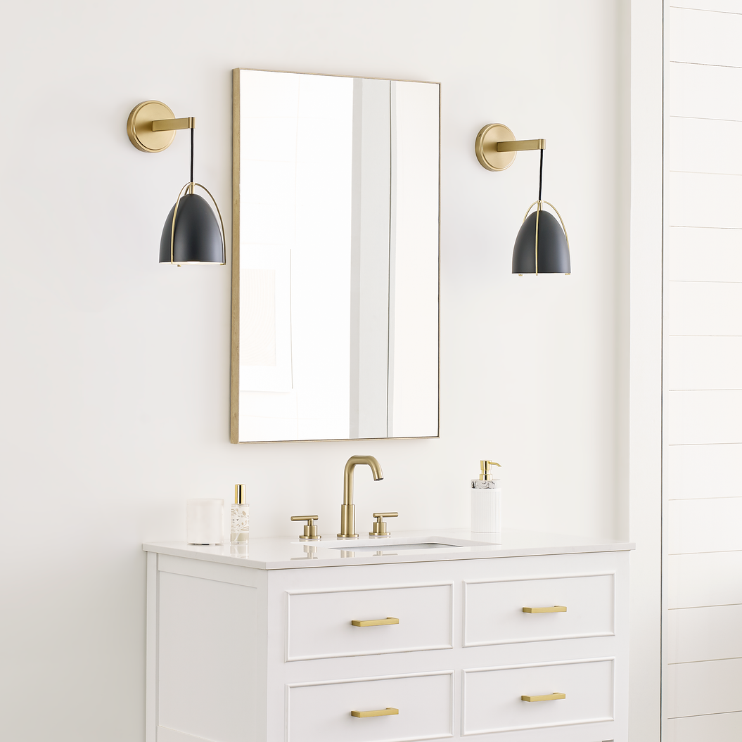 Norman One Light Wall / Bath Sconce