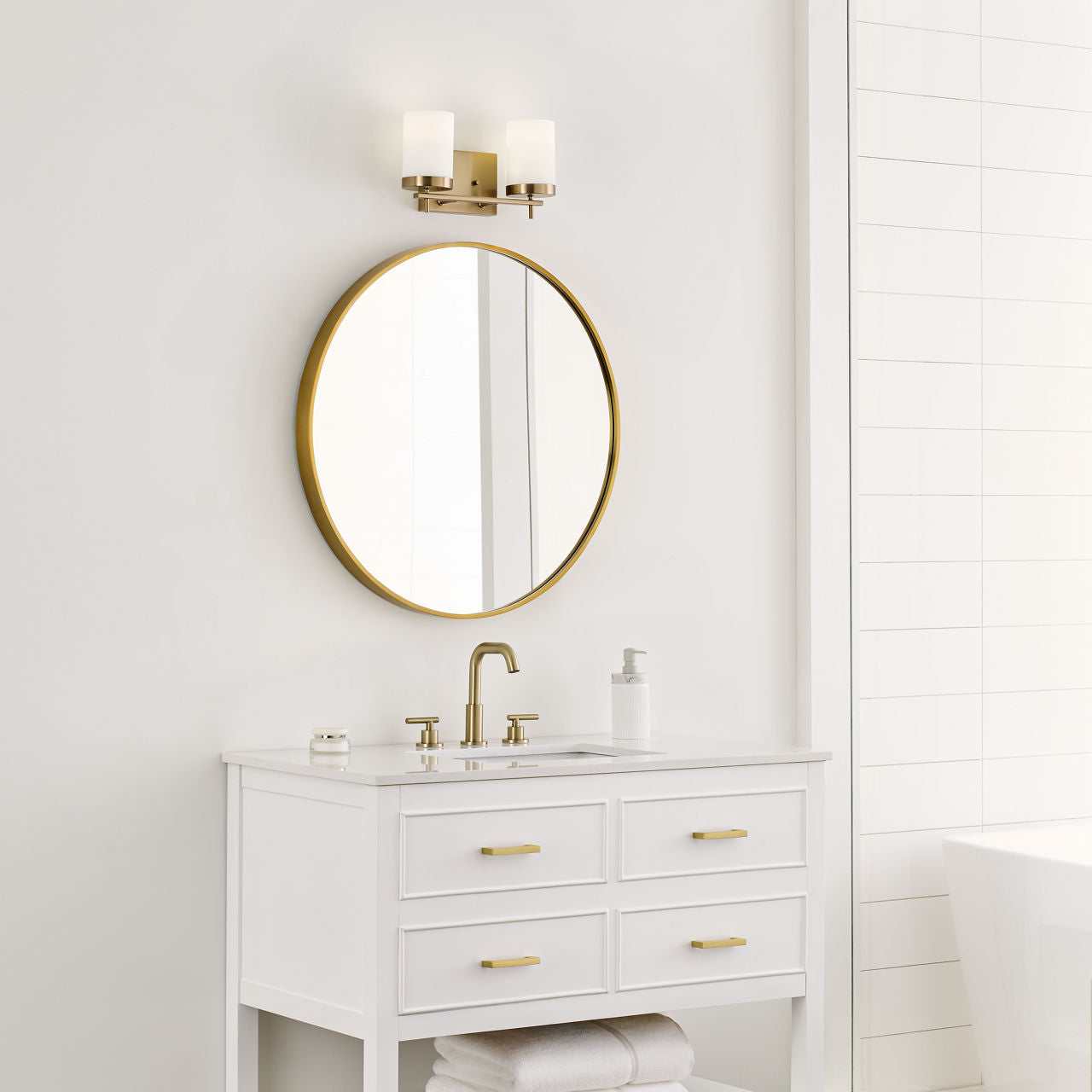Zire 2-Light Bath Sconce
