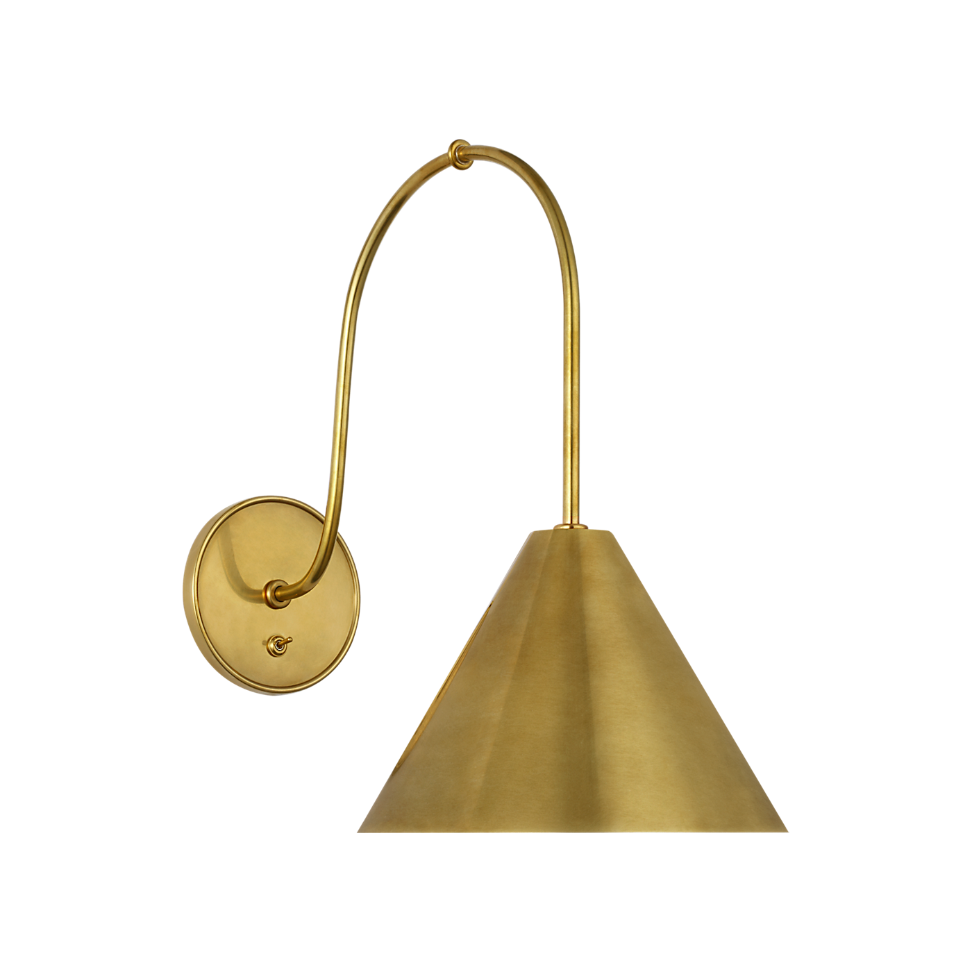 Visual Comfort Malia 14" Arched Wall Light