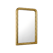 Visual Comfort Matias 24" Carved Wood Backlit Mirror