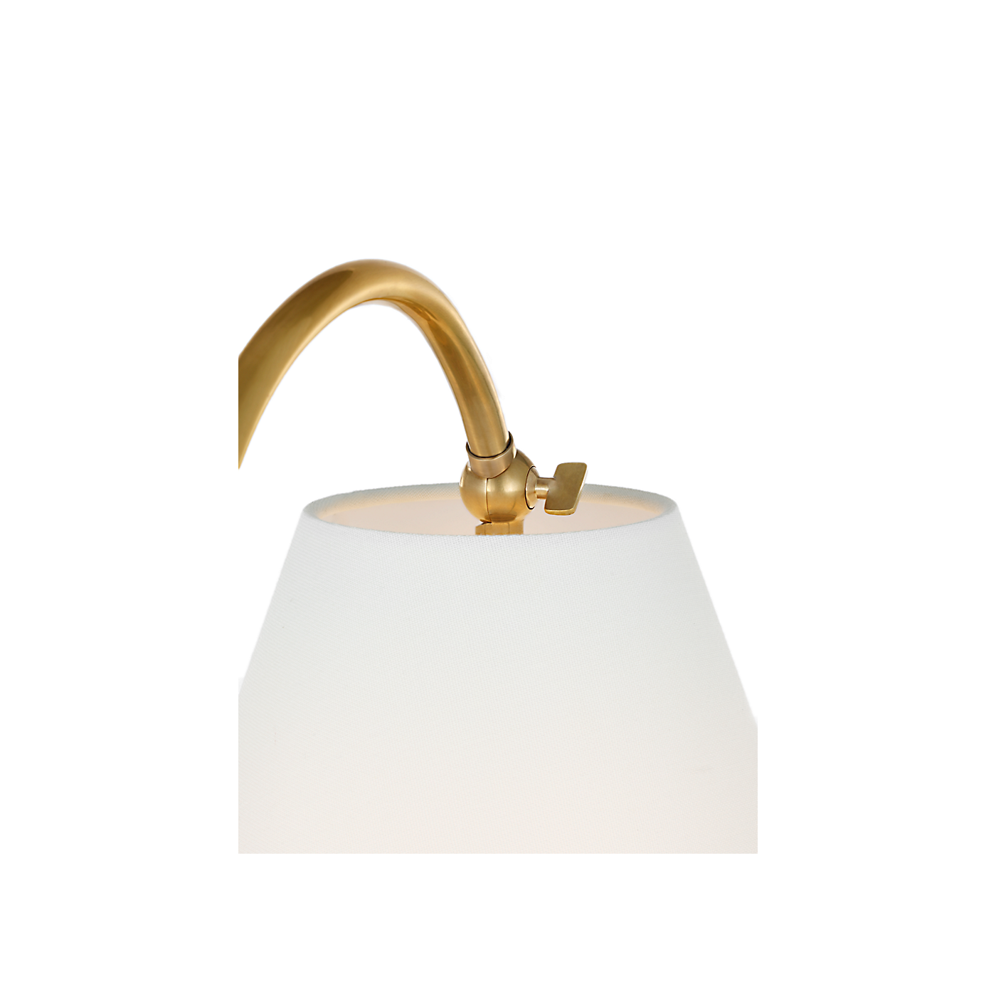 Visual Comfort Dume 24" Arched Table Lamp
