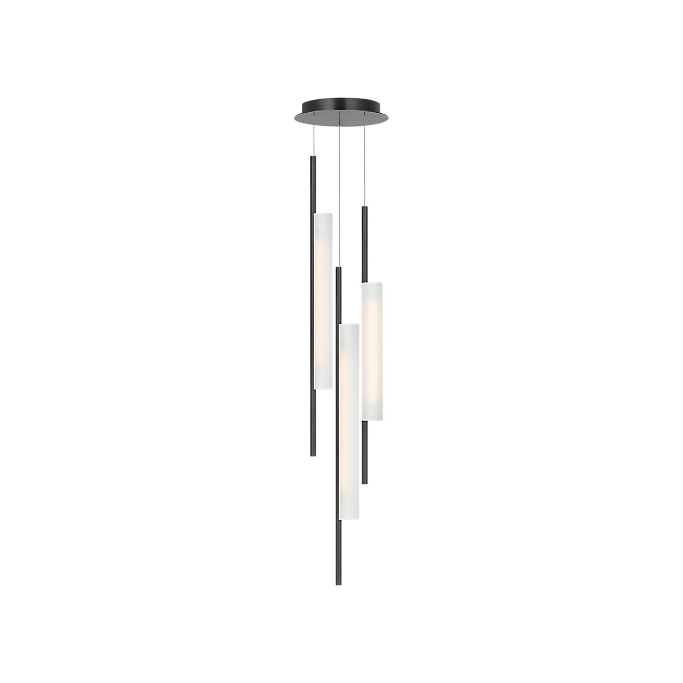 Visual Comfort Windchime 12" 3 Light Chandelier