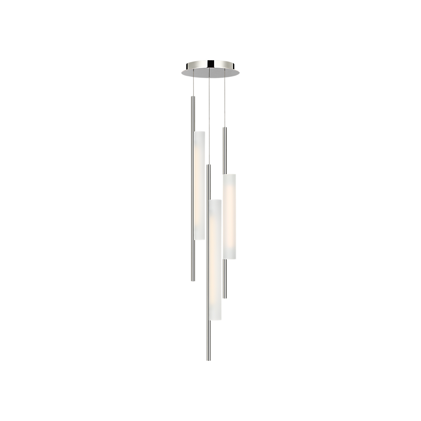 Visual Comfort Windchime 12" 3 Light Chandelier