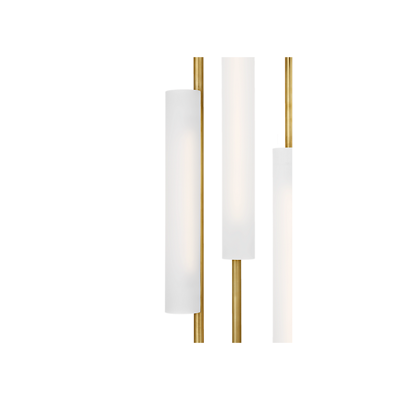 Visual Comfort Windchime 12" 3 Light Chandelier