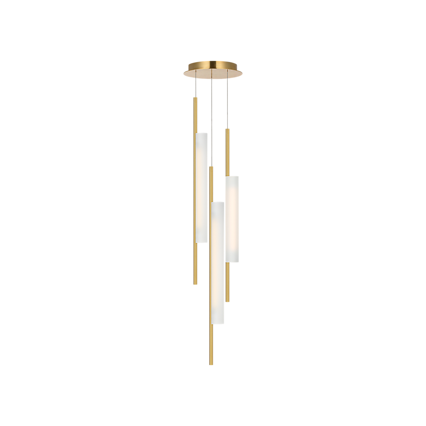 Visual Comfort Windchime 12" 3 Light Chandelier