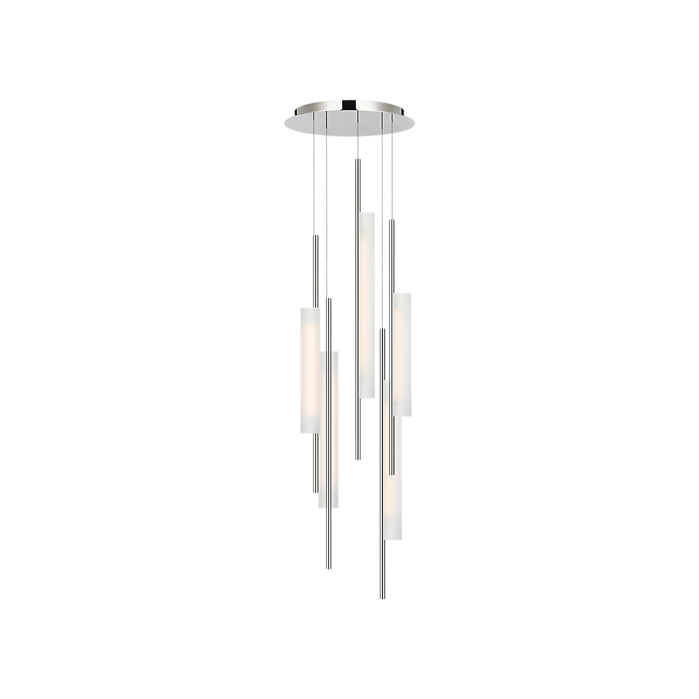 Visual Comfort Windchime 17" 5 Light Chandelier