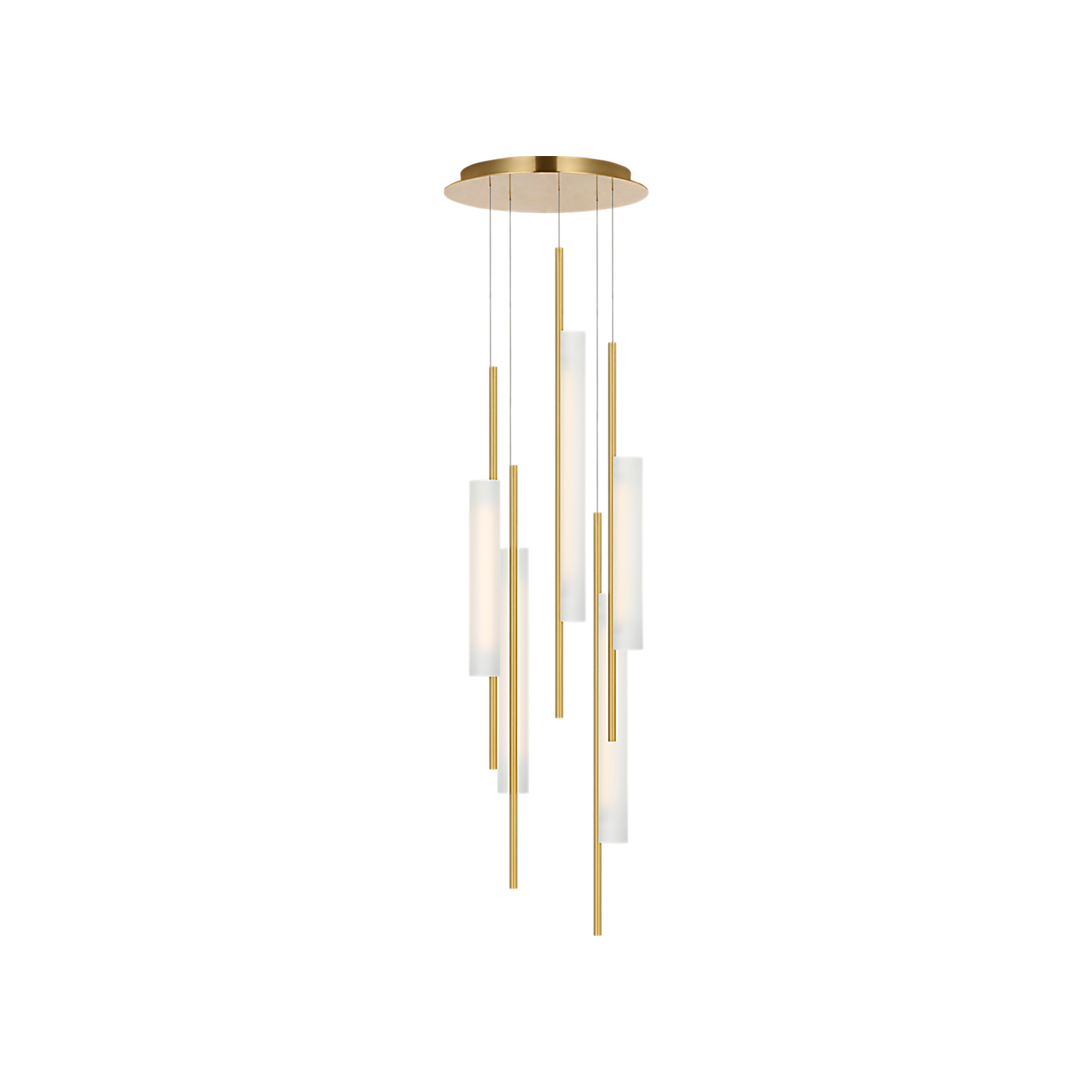 Visual Comfort Windchime 17" 5 Light Chandelier