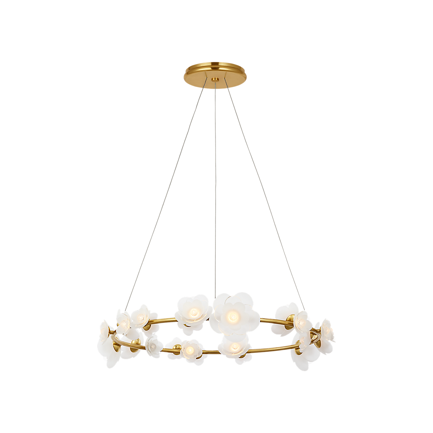 Visual Comfort Petaluma 35" Ring Chandelier
