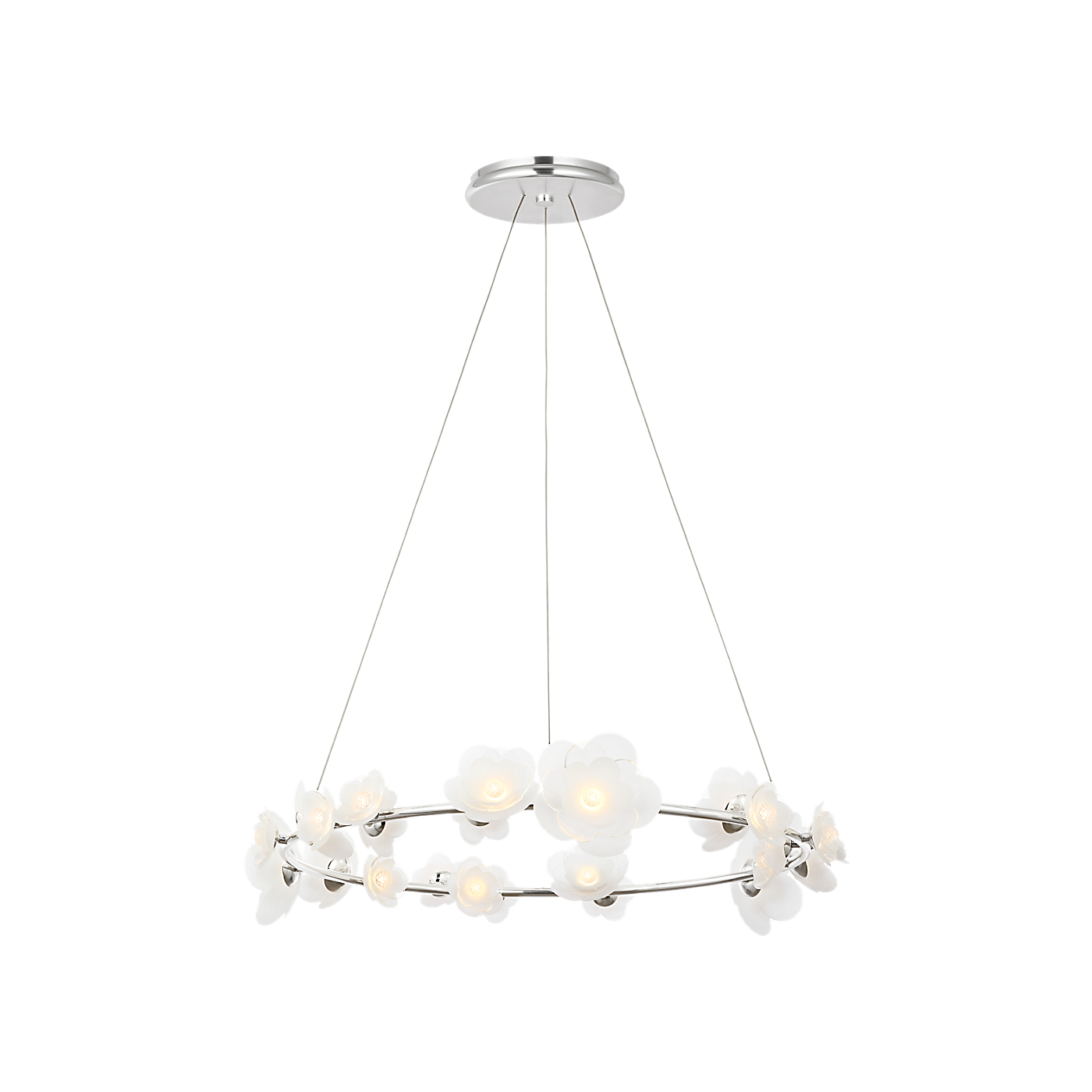Visual Comfort Petaluma 35" Ring Chandelier