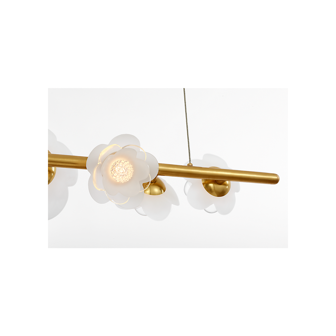 Visual Comfort Petaluma 63" Linear Chandelier