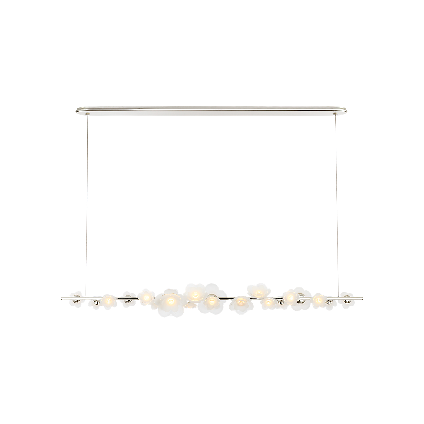 Visual Comfort Petaluma 63" Linear Chandelier