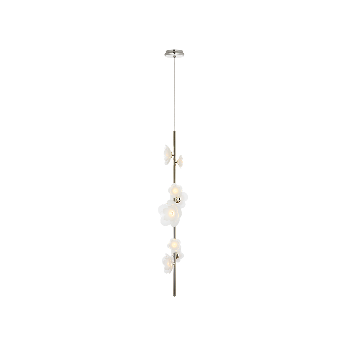 Visual Comfort Petaluma 7" Vertical Pendant