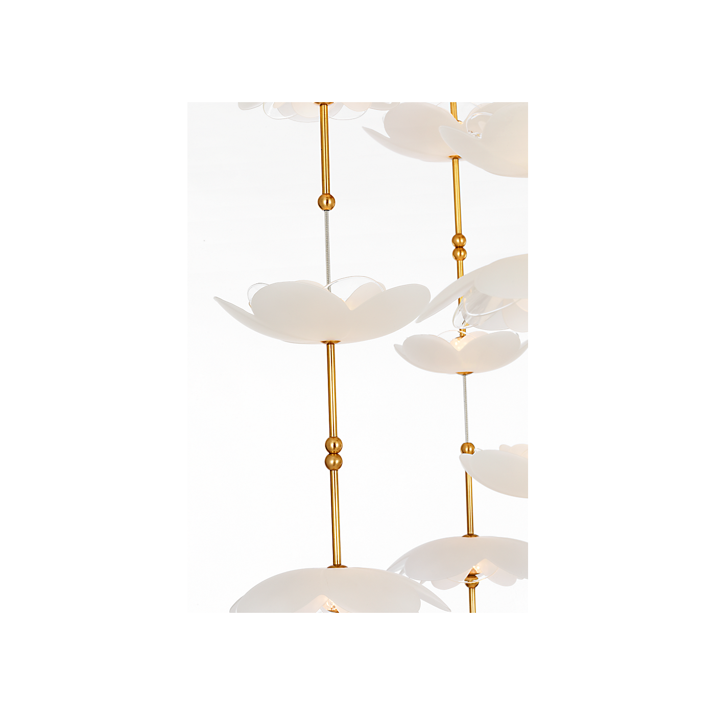 Visual Comfort Petaluma 28" Cascading Chandelier