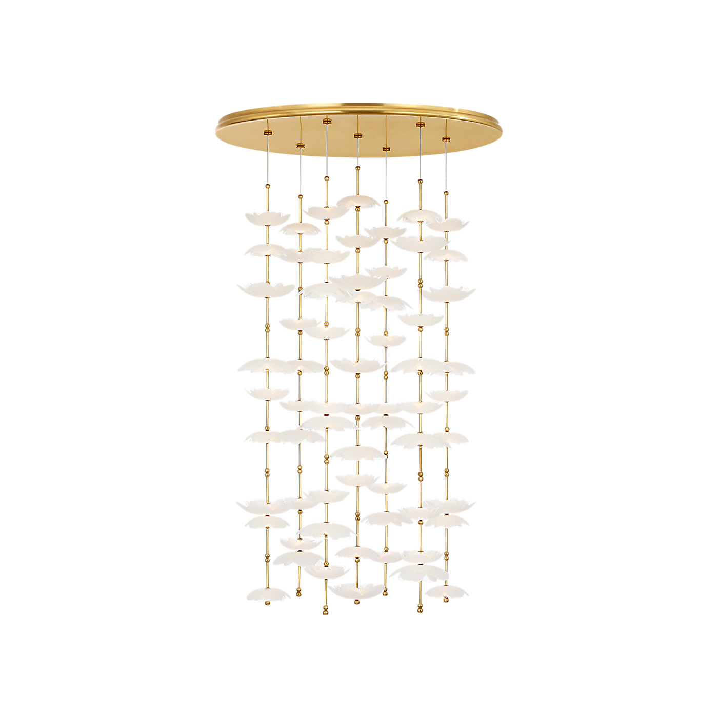 Visual Comfort Petaluma 28" Cascading Chandelier