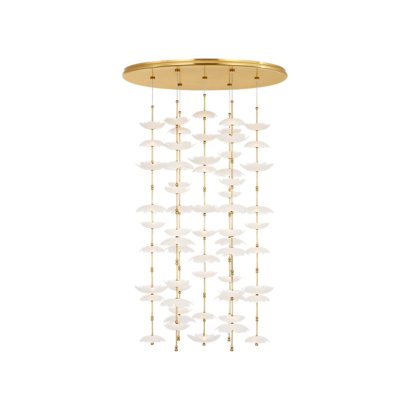 Visual Comfort Petaluma 28" Cascading Chandelier