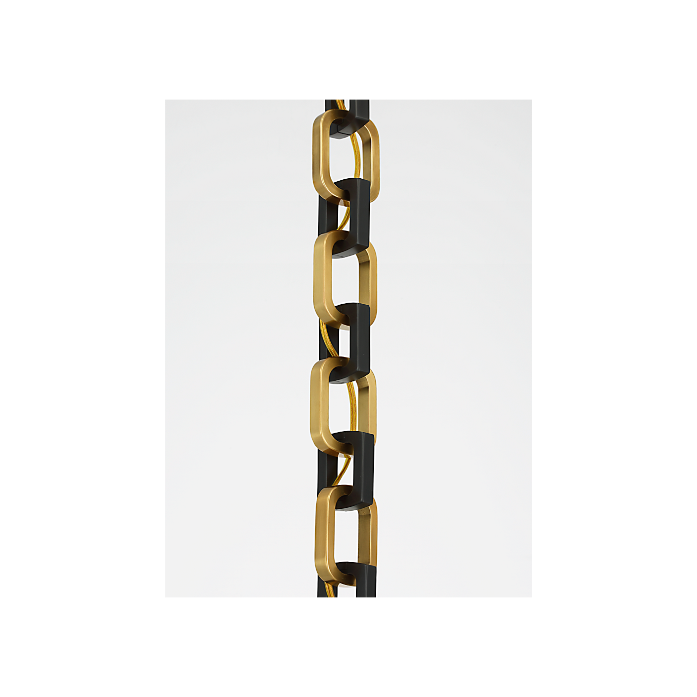 Visual Comfort Bellamy 1 Light Statement Chain 16" Globe Chandelier