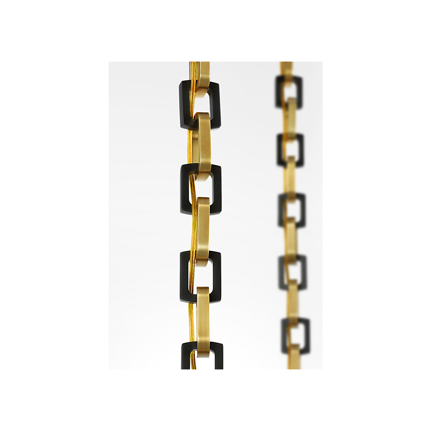 Visual Comfort Bellamy 2 Light Statement Chain 12" Globe Chandelier